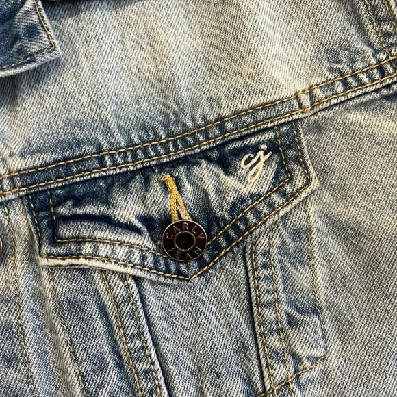 Carly Jean Los Angeles Fletcher Jean Jacket - Picture 3 of 6